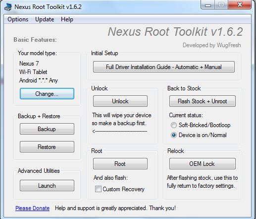 Rooting Google Nexus | Andrew's Knowledge Base